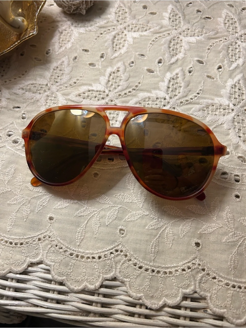 Vintage 1970s I SKI Sunglasses Model 80076 Tortoiseshell Retro Ski Sport Shades